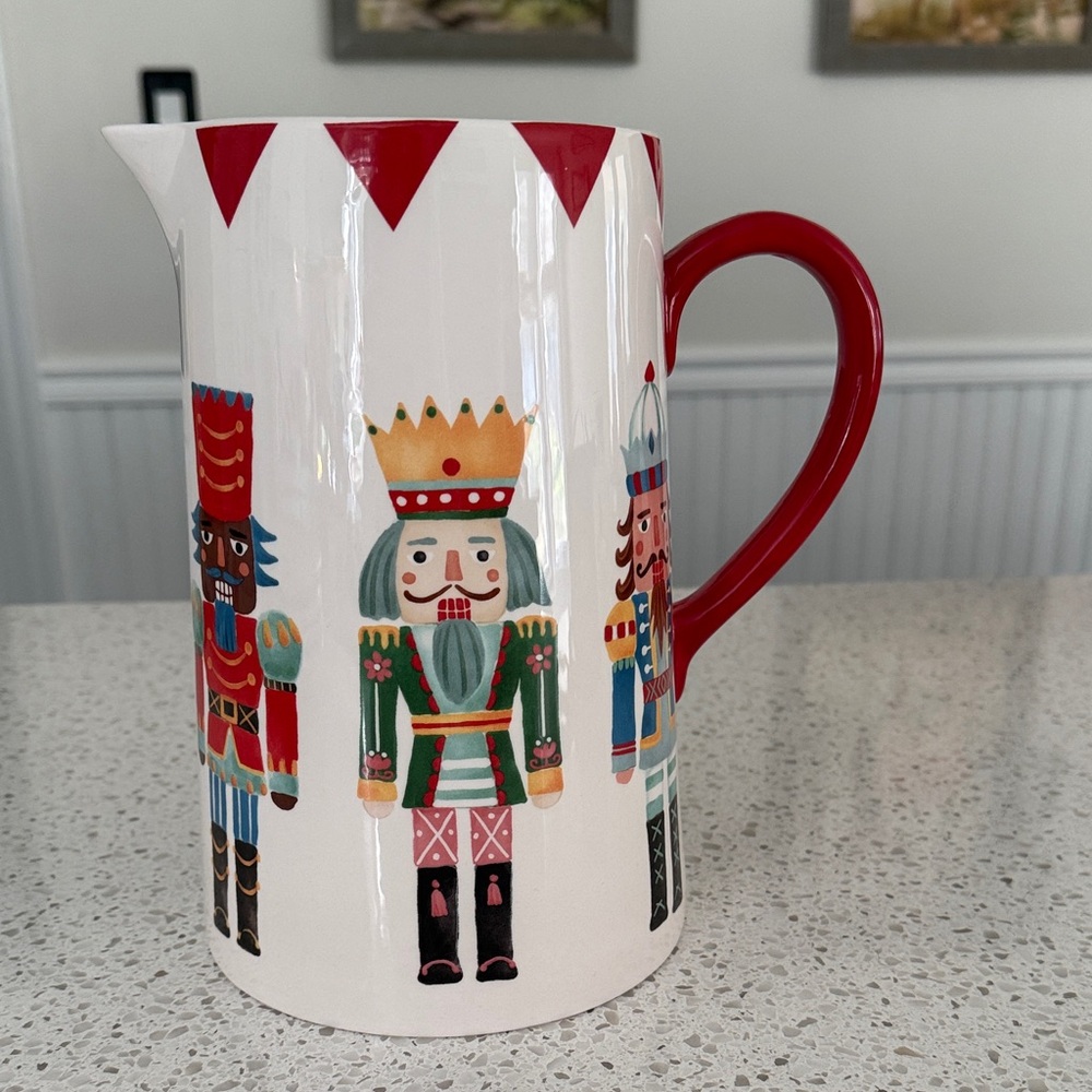 Kirkland’s Home Christmas Nutcracker Pitcher